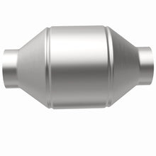 Load image into Gallery viewer, MagnaFlow Conv Univ 2.25in Inlet/Outlet Center/Center Round 3in Body L x 5in W x 8.75in Overall L - 51655
