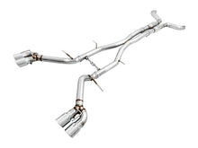 Load image into Gallery viewer, AWE Tuning 16-19 Chevy Camaro SS Resonated Cat-Back Exhaust -Track Edition (Quad Chrome Silver Tips) - 3015-42090
