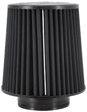 Load image into Gallery viewer, K&amp;N Universal Rubber Filter-Round Tapered 4.5in Flange ID x 8in Base OD x 6.625in Top OD x 8in H - RU-5283HBK