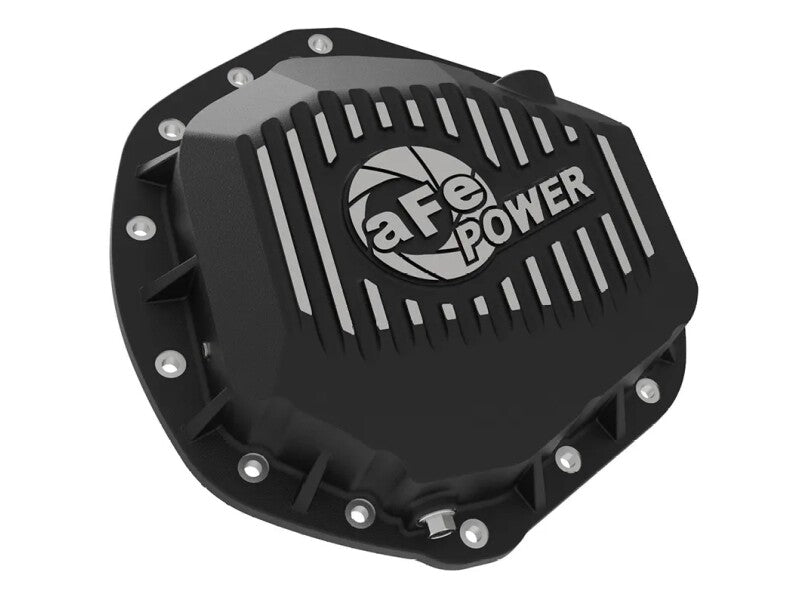 aFe Power Front/Rear Diff Cover Kit w/ Oil 03-13 Dodge L6 Trucks (AAM 9.25-14 & AAM 11.5-14) - 46-7700AB