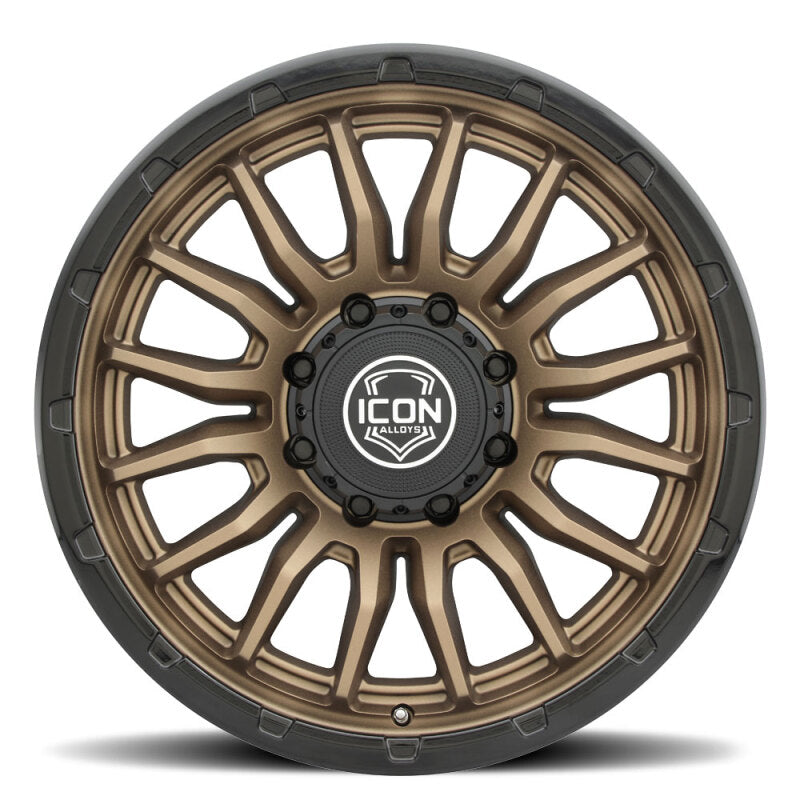 ICON Alloys Cajon 20x9 / 8x170 / 6mm / 5.25in BS Satin Bronze Wheel w/ GB Lip - 8320908152SBGB