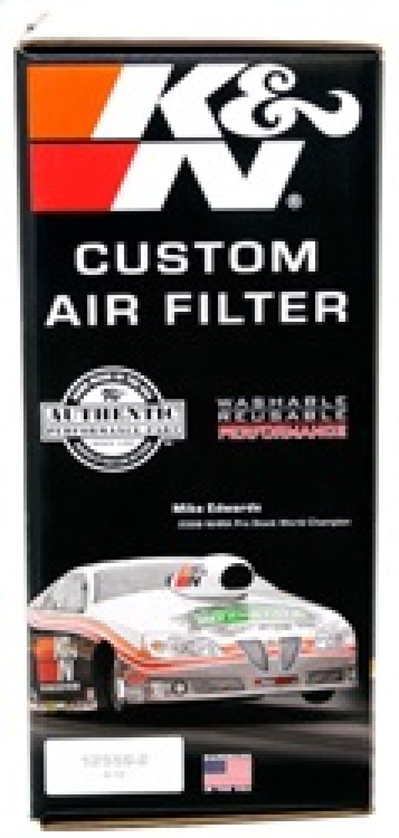 K&N X-Stream Round Custom Top Assembly Filter - Red 12in ID 5.125in Inlet Dia 2.313in Height - 66-3000