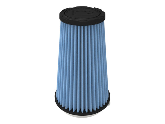 aFe POWER Universal Clamp-On Air Filter w/ D2 Dura-Dry Media - 3-1/2in F x 5in B x 3-1/2in T x 8in H - 21-35508V