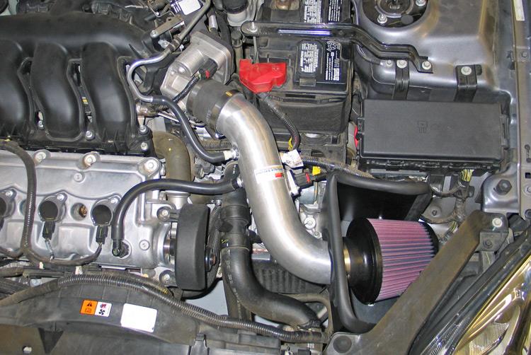 K&N 06-09 Ford Fusion V6-3.0L Silver Typhoon Short Ram Intake - 69-3515TS