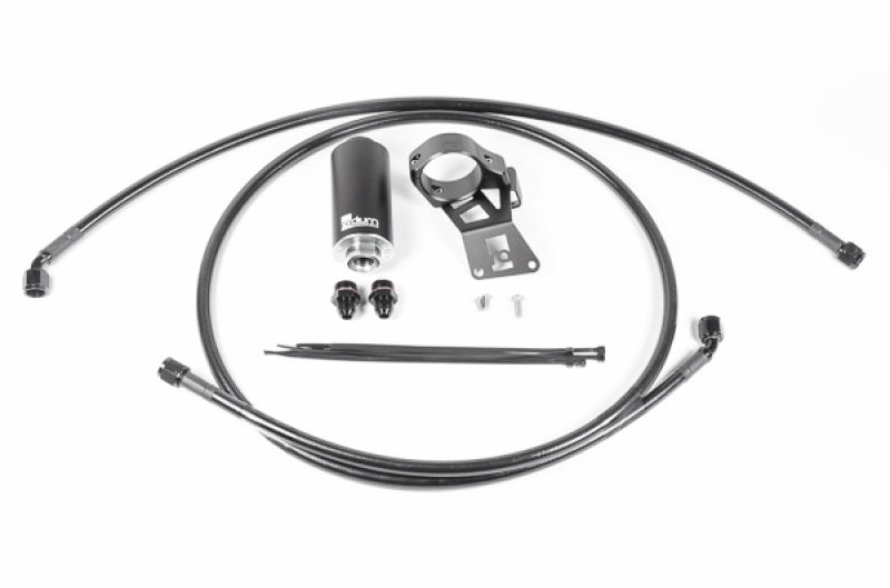 Radium Engineering Mitsubishi EVO X Fuel Hanger Feed Kit - Stainless Filter - 20-0946-03