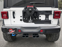 Load image into Gallery viewer, aFe Rebel Series 2.5in 304 SS Cat-Back Exhaust w/ Black Tip 18-20 Jeep Wrangler (JL) - 49-38073-B