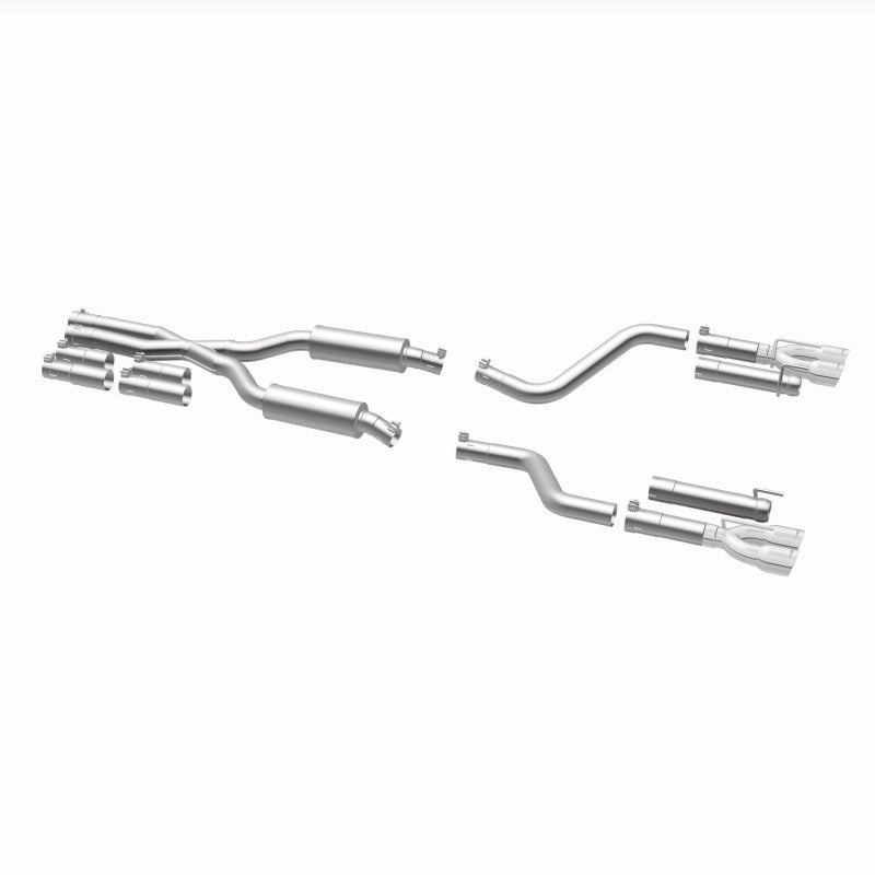 MagnaFlow 2017+ Dodge Challenger 409 SS Polished 3in Quad Tips Cat-Back Exhaust - 19367