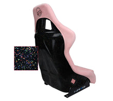 Load image into Gallery viewer, NRG FRP Bucket Seat PRISMA Edition W/ pearlized Back Pink Alcantara - Large - FRP-302PK-PRISMA