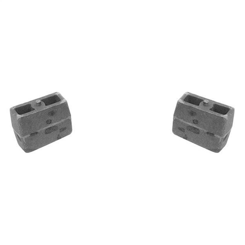 Fabtech 00-05 Ford Excursion 4WD Rear Leaf Spring Block Kit - 2in - FTSBK2