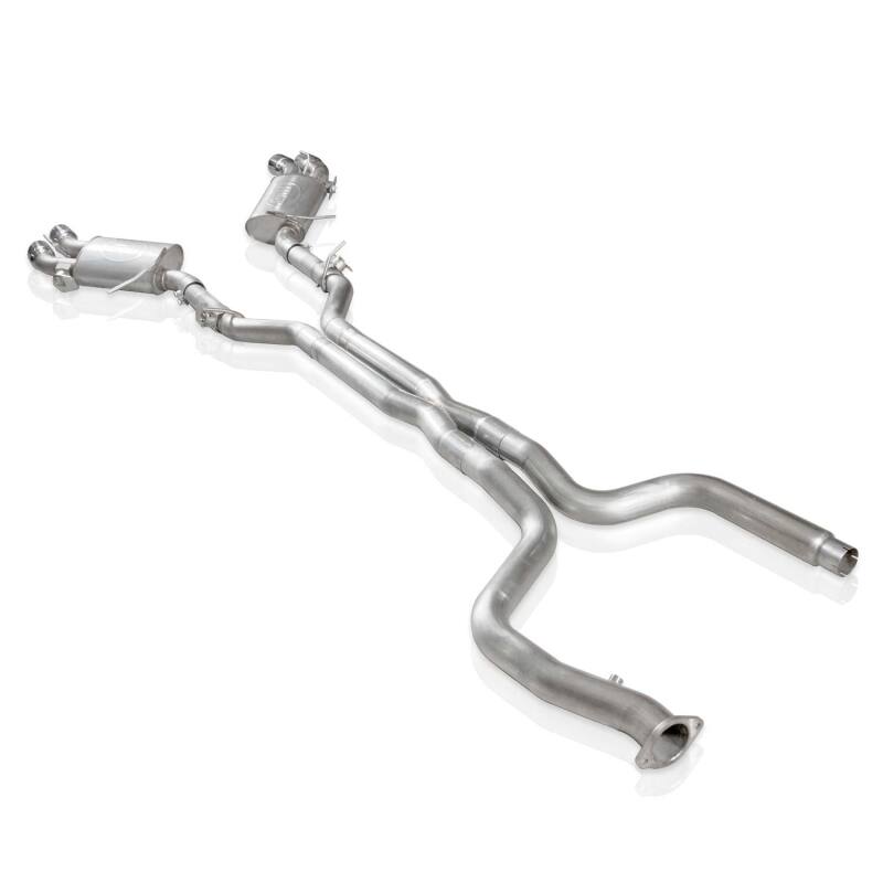 Stainless Works 2016+ Chevy Camaro SS 6.2L 3in Redline Catback w/AFM Valve NPP Valve 4in Quad Tips - CA16AVCBR