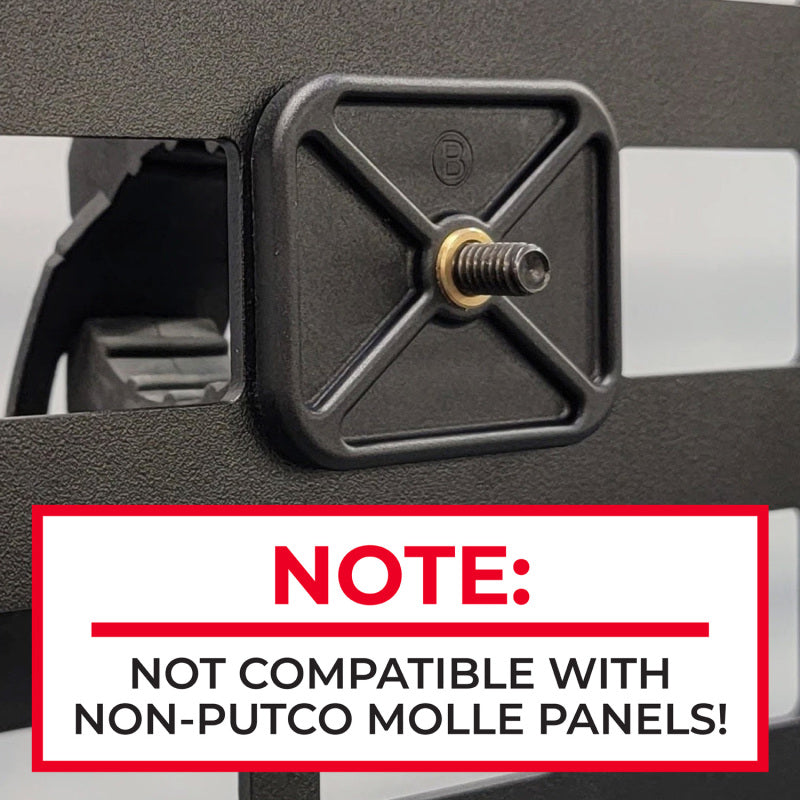 Putco 15-21 Ford F-150 - 8ft Box (Long Box) Molle Passenger Side Panel - 195122