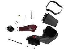 Load image into Gallery viewer, aFe 23-24 Ford F150 Raptor R Supercharged Red Carbon Track Series Air Intake w/ P5R Filter (MOQ 24) - 57-10030KR