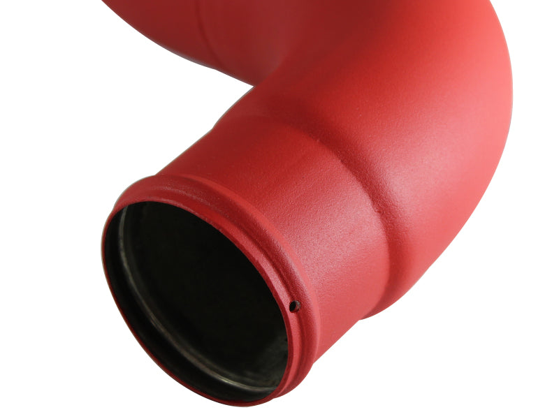 aFe BladeRunner 3in Red Intercooler Tubes Hot & Cold Side Kit for 13-14 Dodge RAM Diesel 6.7L (td) - 46-20134-R
