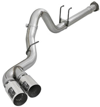 Load image into Gallery viewer, aFe Power 15-16 Ford F250/F350 6.7L Diesel Rebel XD 4in 409 SS DPF-Back Exhaust System - Pol Tips - 49-43121-P