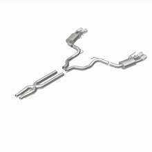 Load image into Gallery viewer, MagnaFlow SYS Cat-Back 2018 Ford Mustang GT 5.0L Competition Dual Exit Polished 4in Tips - 19368