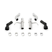 Load image into Gallery viewer, Mishimoto 2016+ Chevrolet Camaro 2.0T Dual-Tip Race Axle-Back Exhaust w/ Black Tips - MMEXH-CAM4-16ADTRBK
