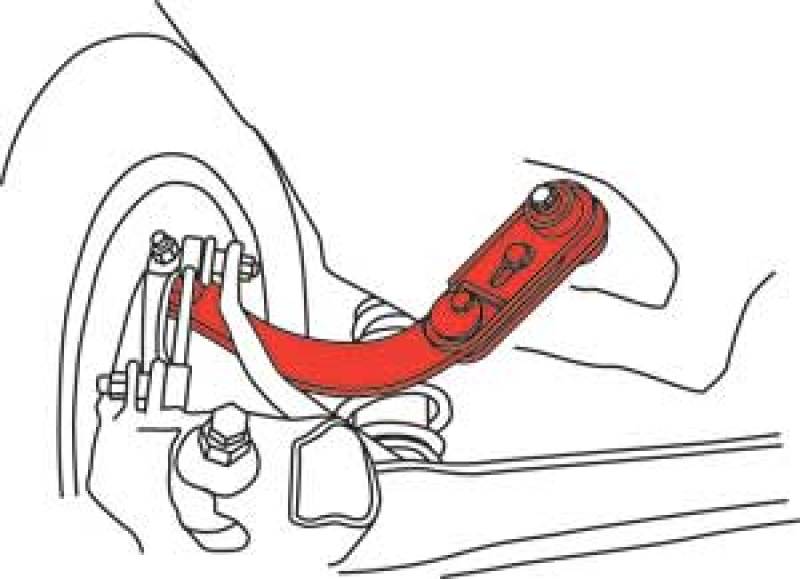 SPC Performance 07-10 Dodge Caliber/Jeep Patriot Rear Adjustable Camber Arm - 67455