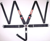RaceQuip Black SFI CAMLOCK 5pt PD Lap HNR Seat Belt - 745005