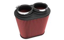 Load image into Gallery viewer, K&amp;N Universal Clamp-On Air Filter 3in Dual Flange 9in x 6in Base 7.5in x 3.688in Top 7.5in Height - RU-6104