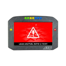 Load image into Gallery viewer, AEM CD-7G Carbon Flush Digital Dash Display w/ Internal 20Hz GPS &amp; Antenna - 30-5702F