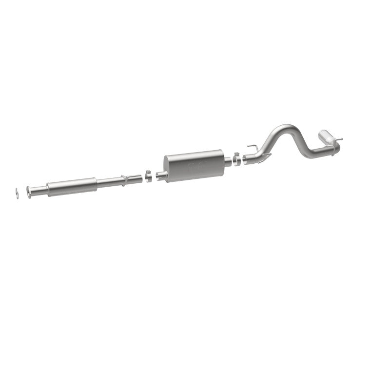 MagnaFlow Cat-Back 2016 Toyota Tacoma TRD 3.5L V6 SS 3in Single Pass Side Exit Rear 4in Tip - 19293