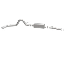Load image into Gallery viewer, MagnaFlow Cat-Back 2016 Toyota Tacoma 3.5L V6 SS 3in Single Pass Side Exit Rear 4in Tip - 19291