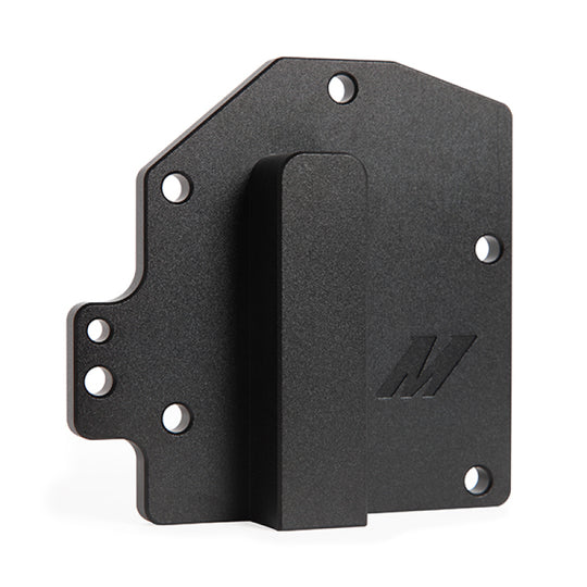 Mishimoto 2015+ Ford Mustang GT RHD Oil Cooler Block-Off Plate - Black - MMOCP-MUS8-15