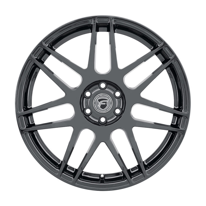 Forgestar F14 18x9.5 / 5x120 BP / ET35 / 6.6in BS Gloss Black Wheel - F15189521P35