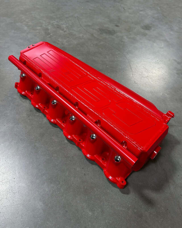CSF Gen 2 B58 Race X Charge-Air-Cooler Manifold - Stoplight Red - 8400SR