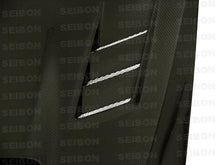 Load image into Gallery viewer, Seibon 08-09 Subaru WRX/STi CW-style Carbon Fiber Hood - HD0809SBIMP-CW