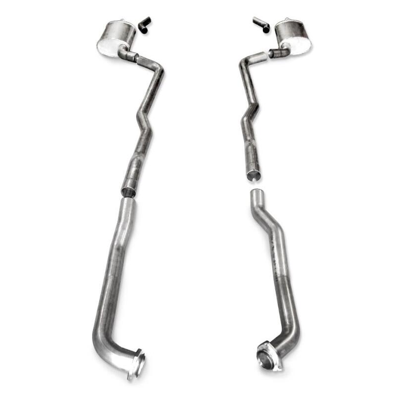 Stainless Works 1973-82 Corvette Exhaust BB Standard Trans 2-1/2in Factory Connect - V7314100S