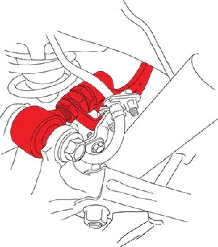 SPC Performance 2020+ Toyota Highlander Rear Adjustable Camber Arms - 67817