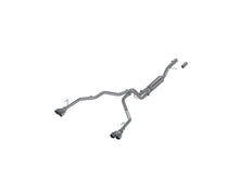 Load image into Gallery viewer, MBRP 2021+ Chevy Tahoe / GMC Yukon Alum. 3in Cat-Back Dual Split Exhaust w/ Quad Tips - S5057AL