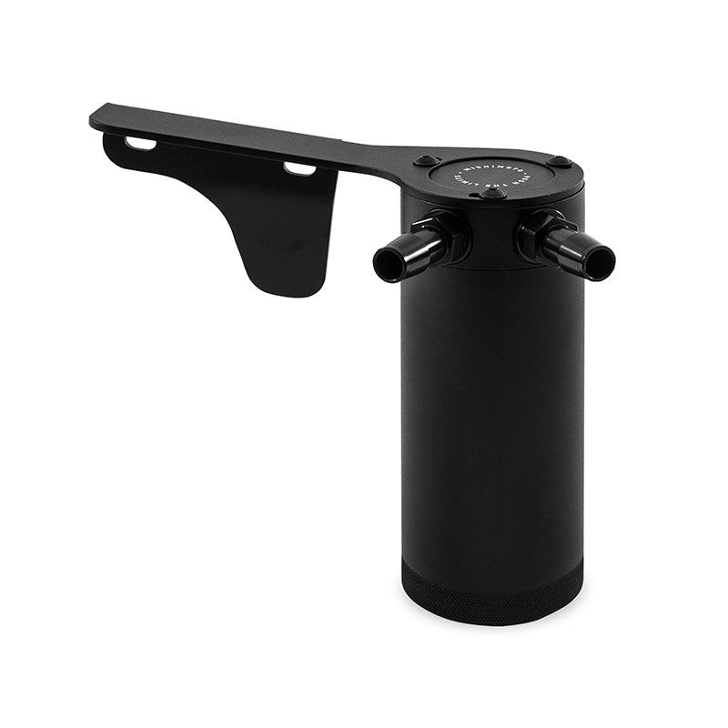 Mishimoto 07-13 Mazda Mazdaspeed3 Baffled Oil Catch Can Kit - Black (PCV Side) - MMBCC-MS3-07PBE2