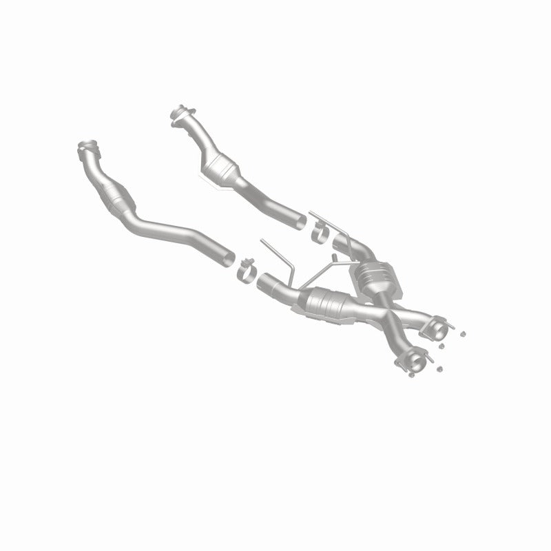 MagnaFlow Direct Fit Catalytic Converter Mustang X-Pipe 86-93 50-Sta - 93332
