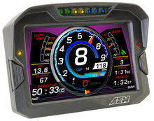 Load image into Gallery viewer, AEM CD-7 Logging GPS Enabled Race Dash Carbon Fiber Digital Display w/o VDM (CAN Input Only) - 30-5703
