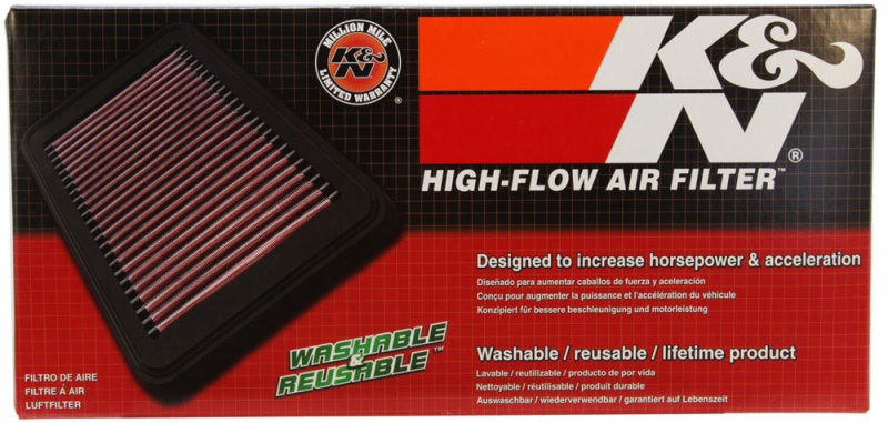 K&N 2019 Mercedes Benz E350 L4-2.0L F/I Replacement Drop In Air Filter - 33-3142