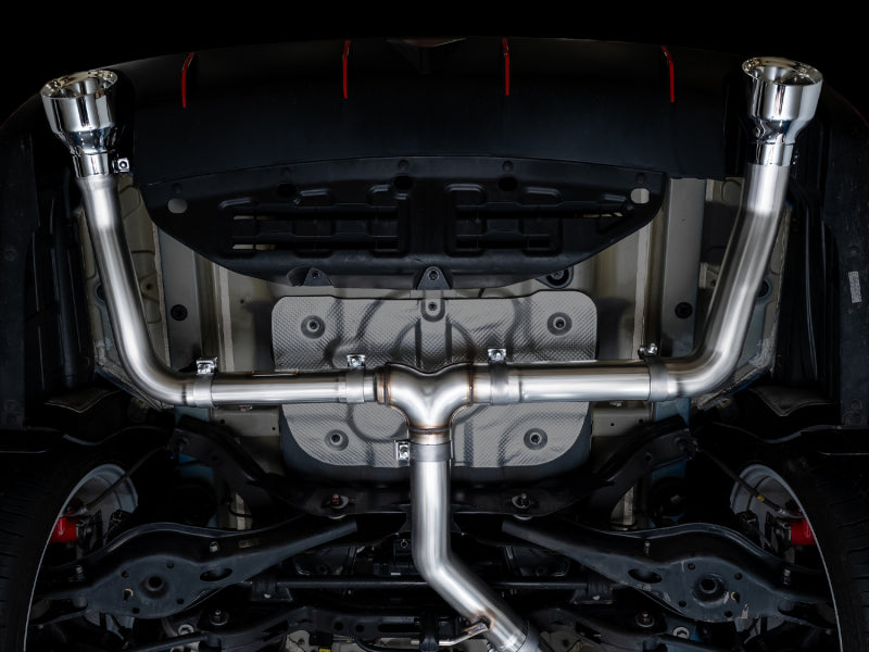 AWE Tuning 22-26 Hyundai Elantra N Track Edition Cat-Back Exhaust - Chrome Silver Tips - 3020-32237