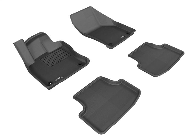 3D MAXpider 15-20 VW Golf / Alltrack / GTI / R / Sportwagen Kagu Black Full Set - L1VW05001509