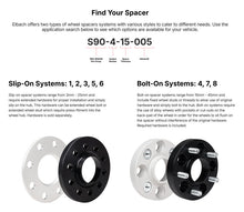 Load image into Gallery viewer, Eibach Pro-Spacer System 5mm Spacers (2) / 4x100 Bolt Pattern / 54.1 CB for 90-93 Mazda Miata - S90-5-05-045