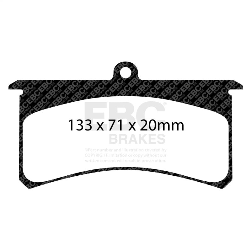 EBC Brakes Yellowstuff Performance Brake Pads - DP4007R