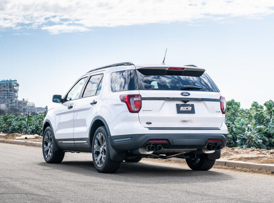 Borla 18-19 Ford Explorer Sport 3.5L 2.5in 2.25in Diameter S-Type Exhaust Black Chrome 3.5in Tip - 140765BC