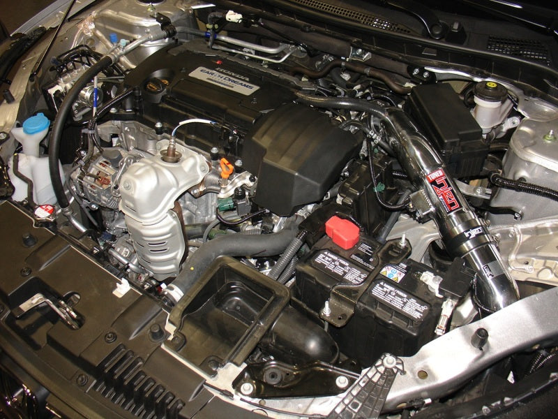Injen 13-17 Honda Accord 2.4L 4cyl Black Cold Air Intake w/ MR Tech & Air Fusion (Converts to SRI) - SP1676BLK