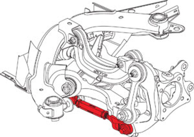 SPC Performance 15-20 Ford Mustang Toe Control Arm - 72380
