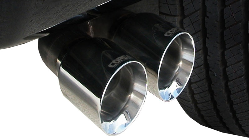 Corsa 2007-2008 Chevrolet Suburban 1500 5.3L V8 Polished Sport Cat-Back Exhaust - 14246