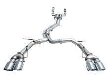 Load image into Gallery viewer, AWE Tuning 19-23 Audi C8 S6/S7 2.9T V6 AWD Track Edition Exhaust - Chrome Silver Tips - 3020-42101
