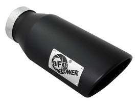 aFe MACHForce XP 4in Exhausts Cat-Back SS Side Exit 14-17 Dodge Ram 2500 V8-6.4L Hemi w/ Black Tips - 49-42056-B