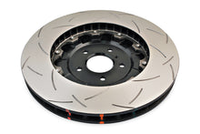 Load image into Gallery viewer, DBA 09-11 Nissan GTR R-35 Front Slotted 5000 Series 2 Piece Rotor Assembled w/ Black Hat - DBA52320BLKS