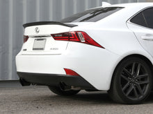 Load image into Gallery viewer, aFe POWER Takeda 16-17 Lexus IS200t L4-2.0L (t) 2.5in-3in 304 SS CB Exhaust w/ Black Tips - 49-36059-B