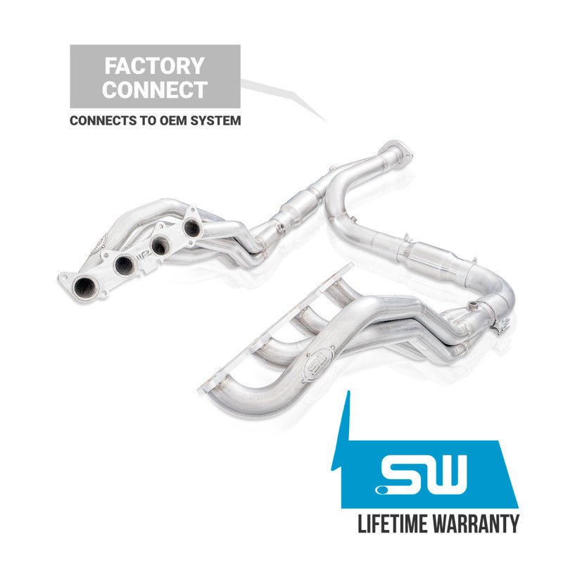 Stainless Works Headers 2021-23 F-150 5.0L Long Tube Header Kit - FT21HCATY